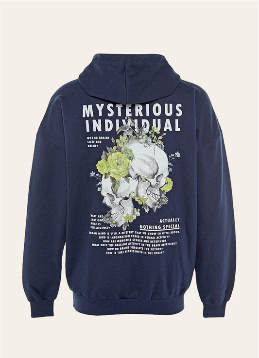 MYSTERIOUS INDIVIDUAL OVERSIZED HOODIE